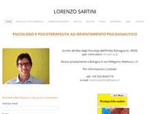 Tablet Screenshot of lorenzosartini.com